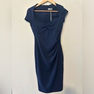 Stephanie Pratt Navy Bodycon Dress